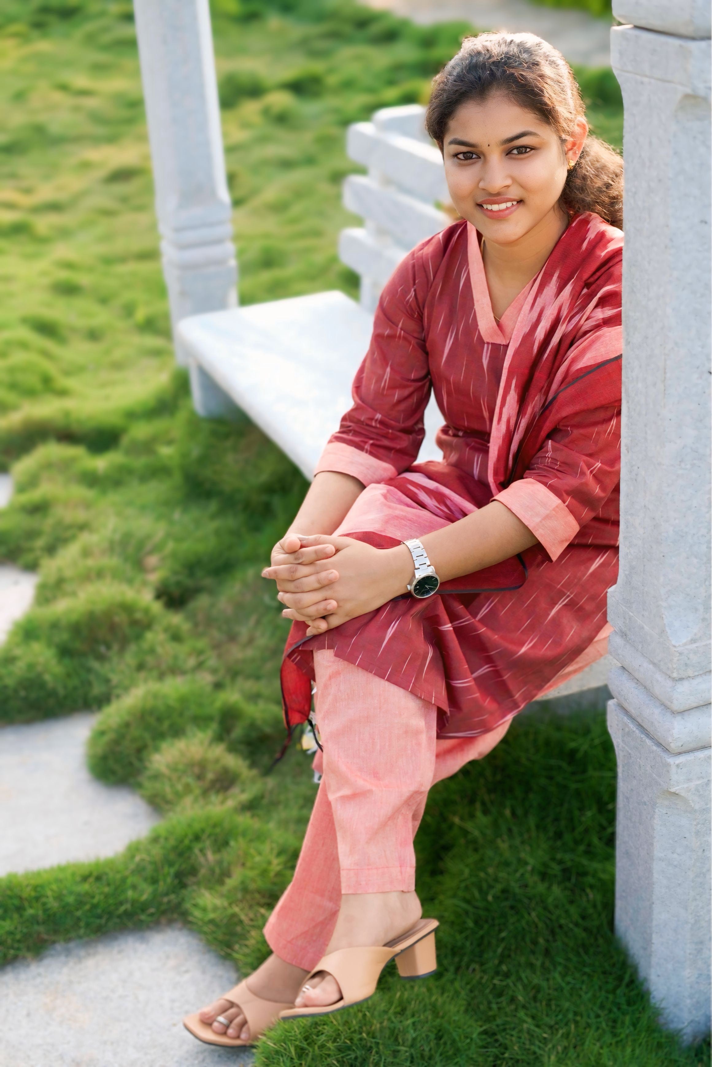 Handloom Ikkat Cotton Sets - HIC 1112