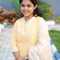 Khadi Silk Kurti & Dupatta - KSK 1111