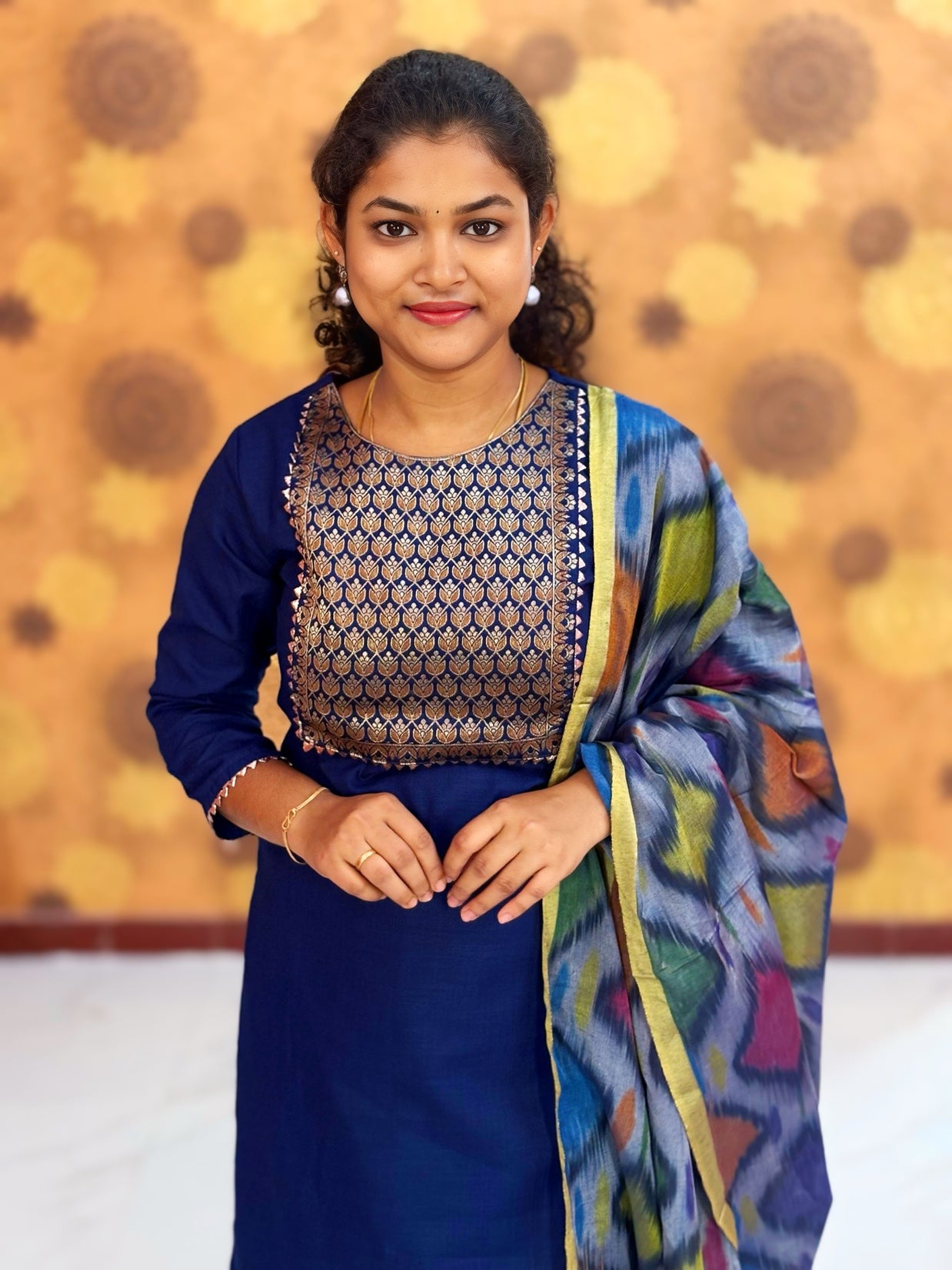 Kurta Palazzo set With Dupatta - PSD 1119