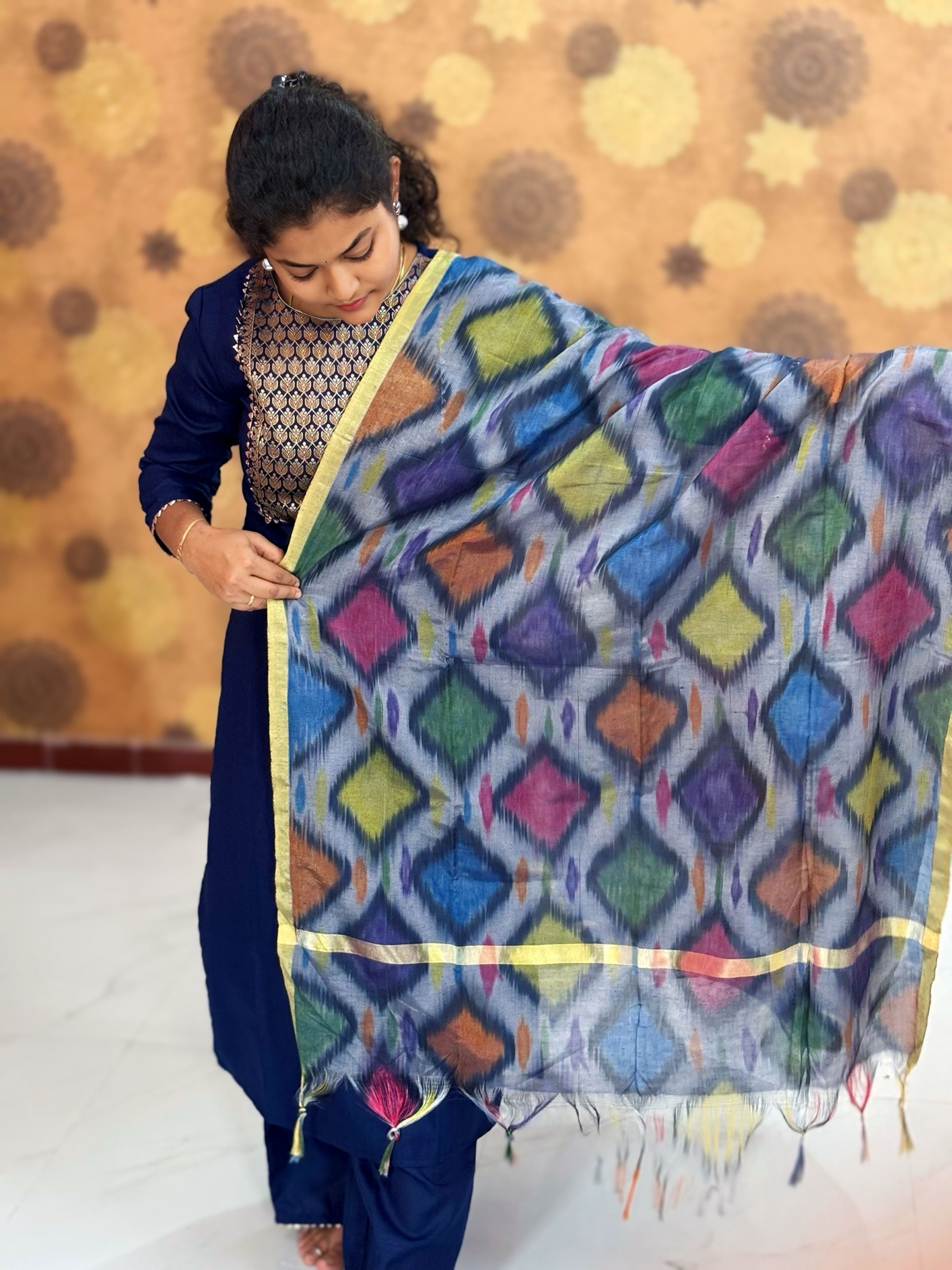 Kurta Palazzo set With Dupatta - PSD 1119