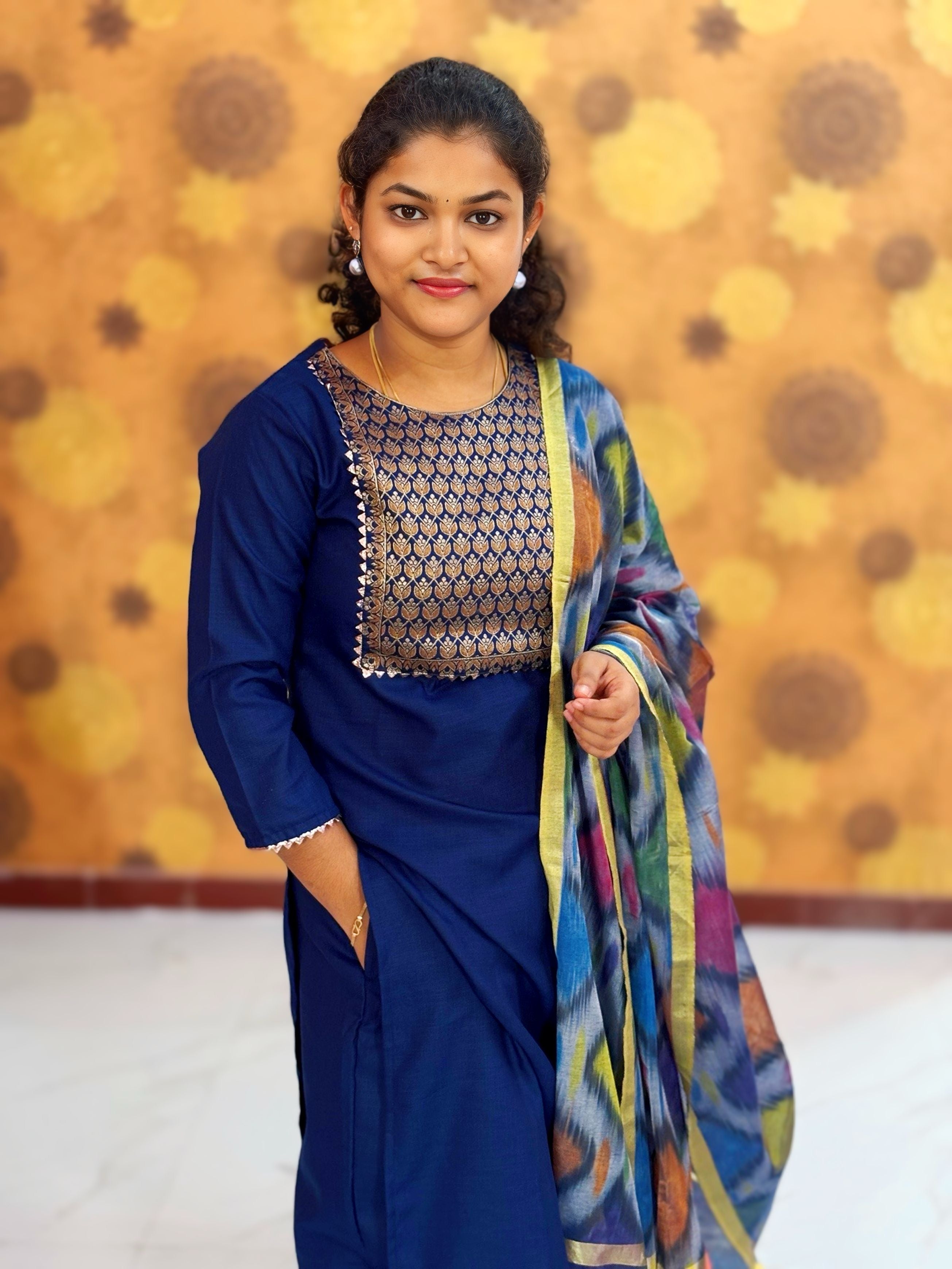 Kurta Palazzo set With Dupatta - PSD 1119