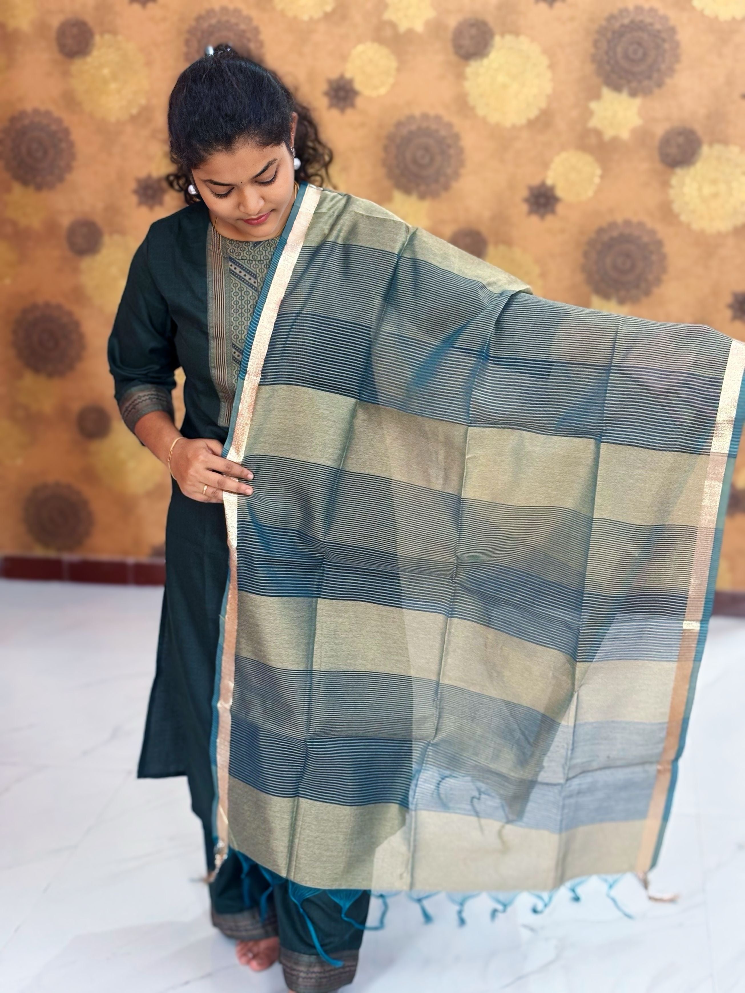 Kurta Palazzo set With Dupatta - PSD 1117