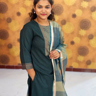 Kurta Palazzo set With Dupatta - PSD 1117