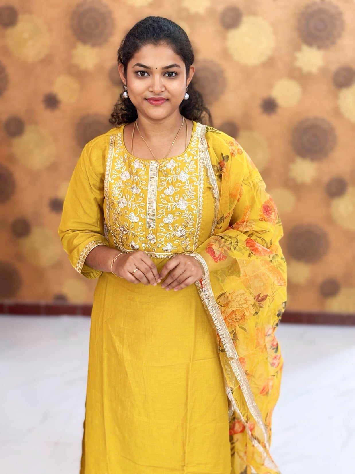 Kurta Palazzo set With Dupatta - PSD 1116