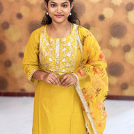 Kurta Palazzo set With Dupatta - PSD 1116