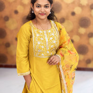 Kurta Palazzo set With Dupatta - PSD 1116