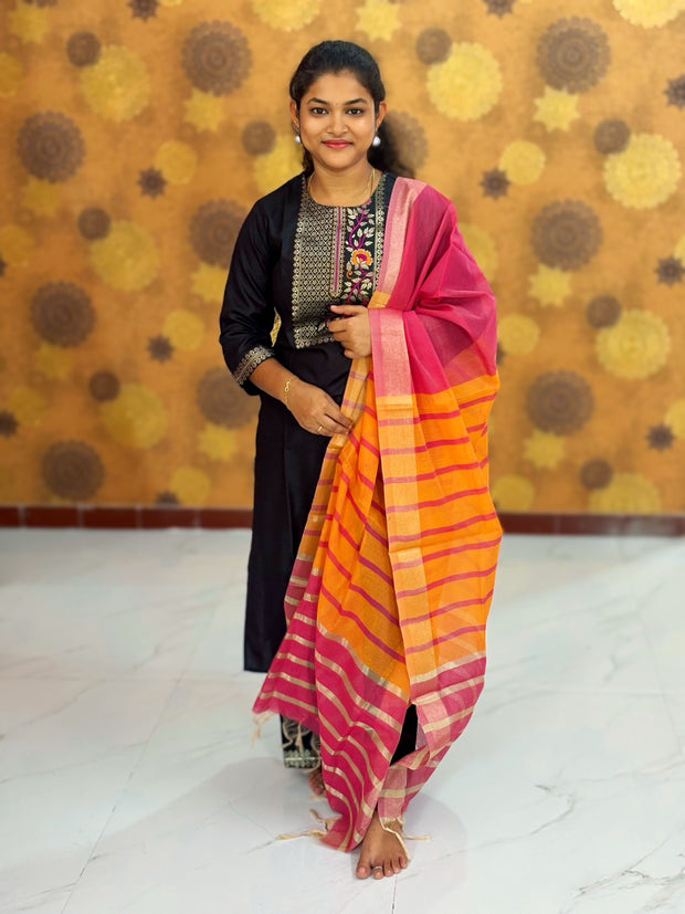 Kurta Palazzo set With Dupatta - PSD 1114