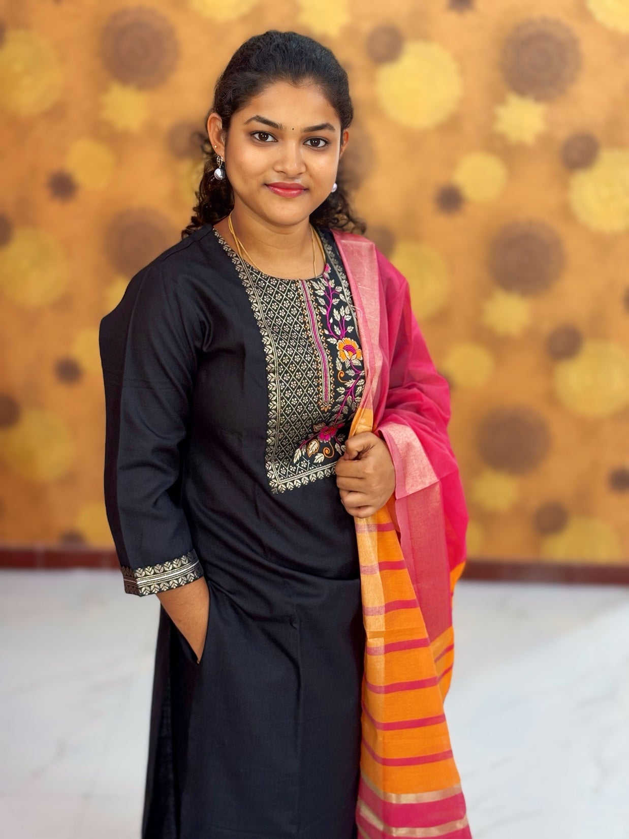 Kurta Palazzo set With Dupatta - PSD 1114