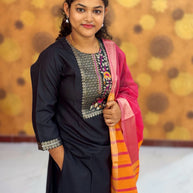 Kurta Palazzo set With Dupatta - PSD 1114