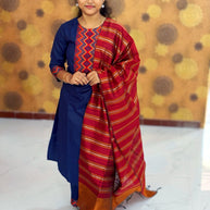 Kurta Palazzo set With Dupatta - PSD 1113