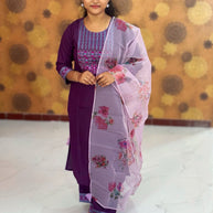 Kurta Palazzo set With Dupatta - PSD 1112