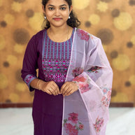 Kurta Palazzo set With Dupatta - PSD 1112
