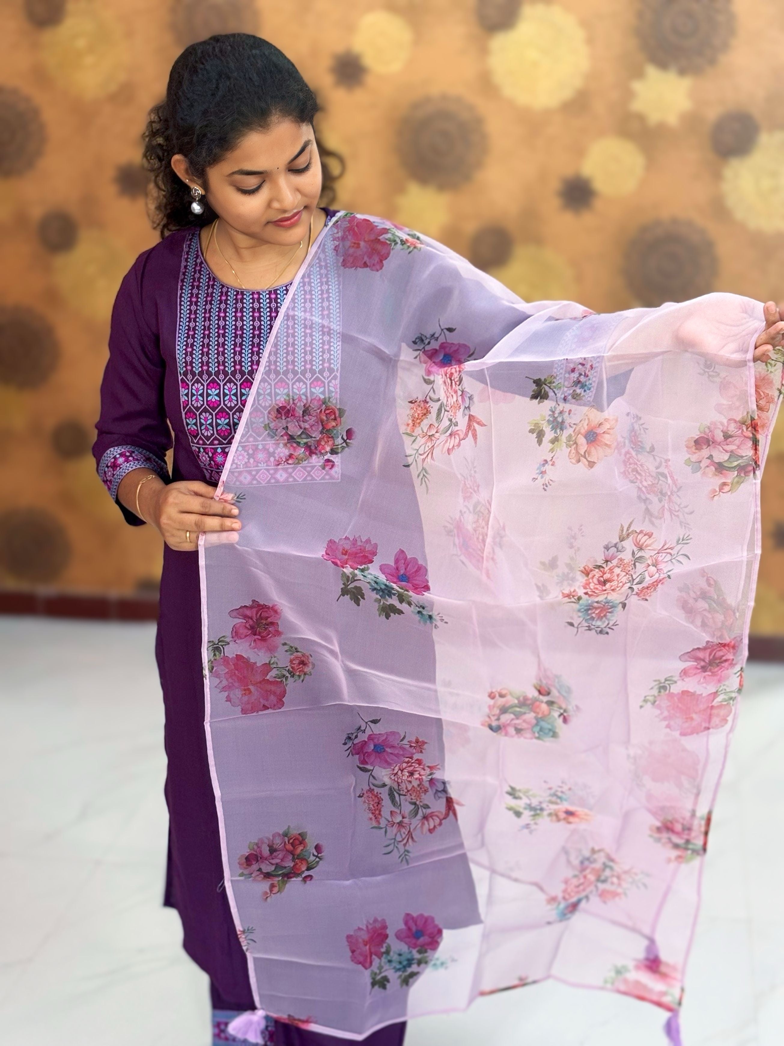 Kurta Palazzo set With Dupatta - PSD 1112