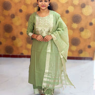 Kurta Palazzo set With Dupatta - PSD 1111