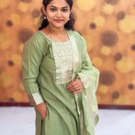 Kurta Palazzo set With Dupatta - PSD 1111