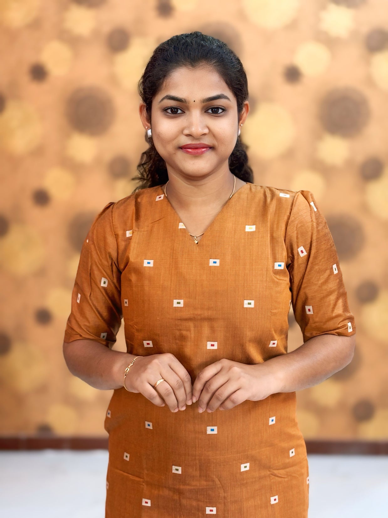 Silk Cotton Kurti with Lining - SCK 0001