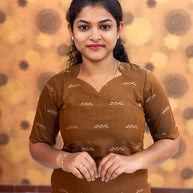 Silk Cotton Kurti with Lining - SCK 0002