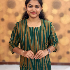 Handloom Ikkat Cotton with Lining - HIK 0008