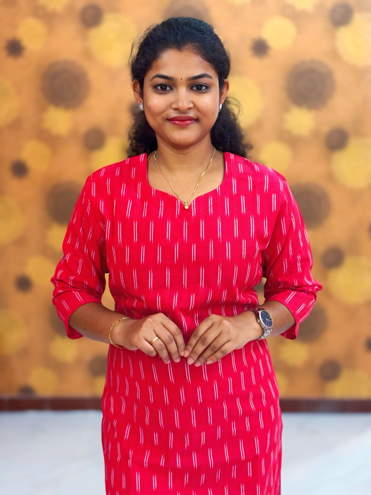 Handloom Ikkat Cotton with Lining - HIK 0003