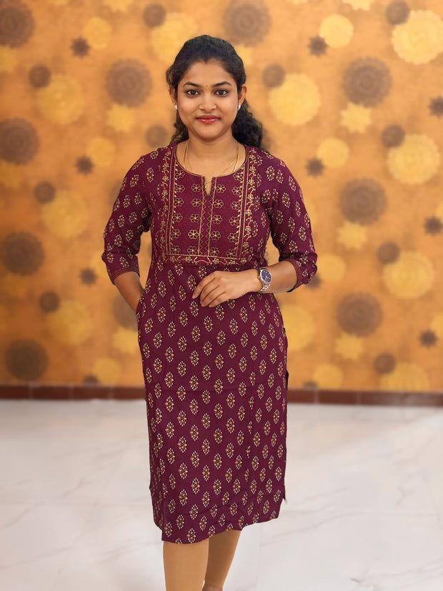 Budget Friendly Kurtis - BFK 0109