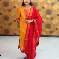 Mangalagiri Cotton Salwar Set - MCS 1123