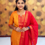 Mangalagiri Cotton Salwar Set - MCS 1123