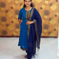 Mangalagiri Cotton Salwar Set - MCS 1124