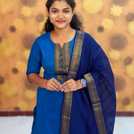 Mangalagiri Cotton Salwar Set - MCS 1124