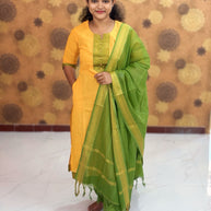 Mangalagiri Cotton Salwar Set - MCS 1125