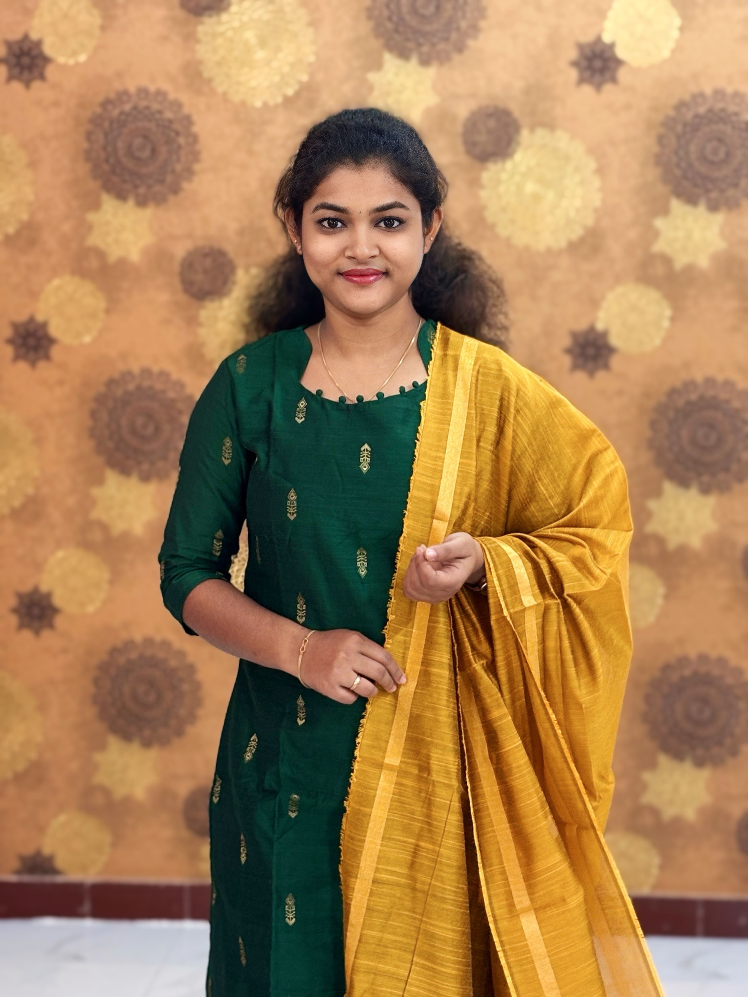 Premium Raw Silk Salwar Set with Lining & Silk Dupatta - RSK 1128