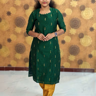 Premium Raw Silk Salwar Set with Lining & Silk Dupatta - RSK 1128