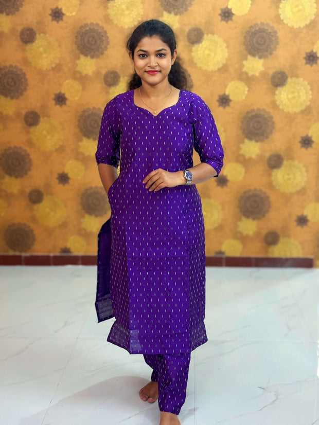 Premium Raw Silk Co ord set with Lining & Pocket -  RSC 1127