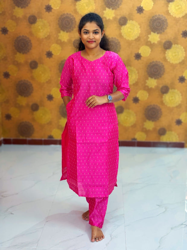 Premium Raw Silk Co ord set with Lining & Pocket -  RSC 1131