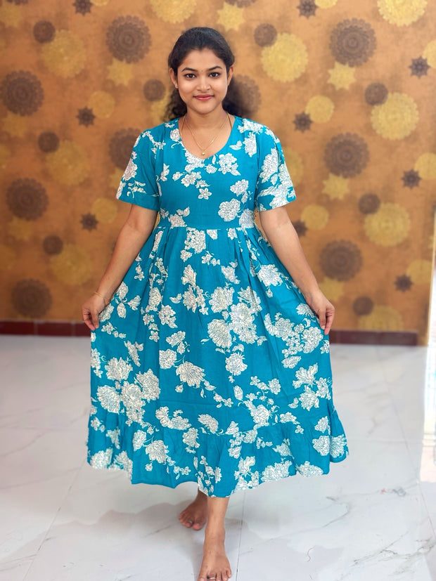 Floral pattern Maxi - Max 0008