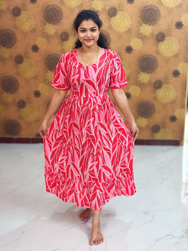 Floral pattern Maxi - Max 0004