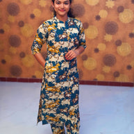 Pure Cotton Co ord set with Pocket - COS 1135