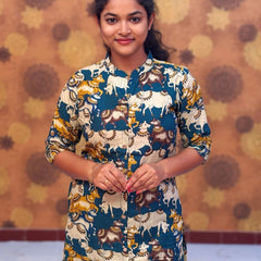 Pure Cotton Co ord set with Pocket - COS 1135