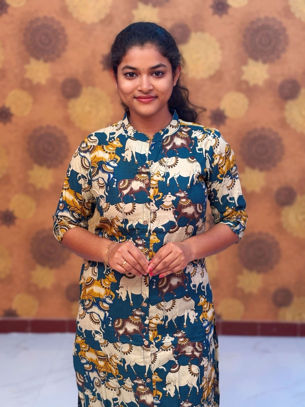 Pure Cotton Co ord set with Pocket - COS 1135