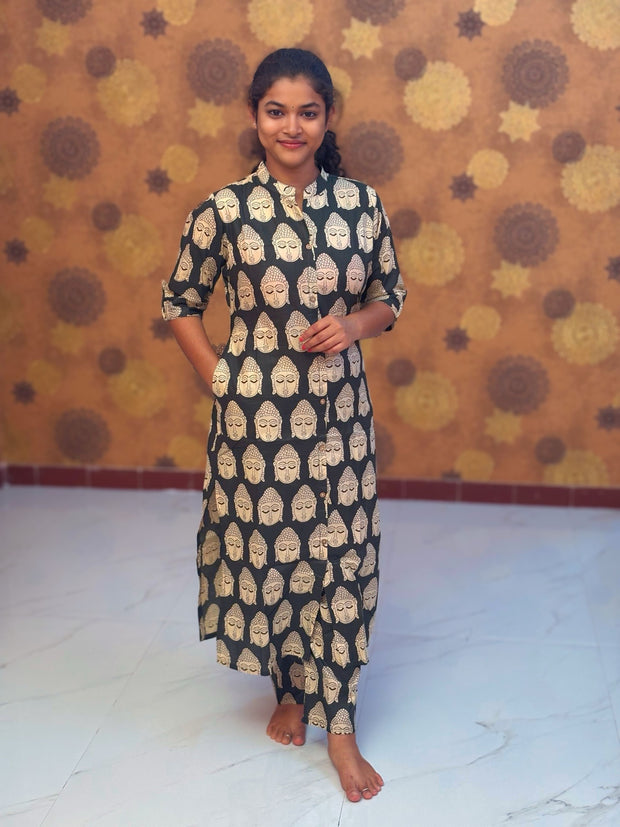 Pure Cotton Co ord set with Pocket - COS 1138