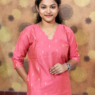 Premium Butter Silk Salwar Set with Lining & Kalamkari Dupatta - PCR 1151