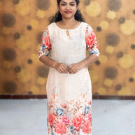 Premium Soft Linen Kurtis - 0003